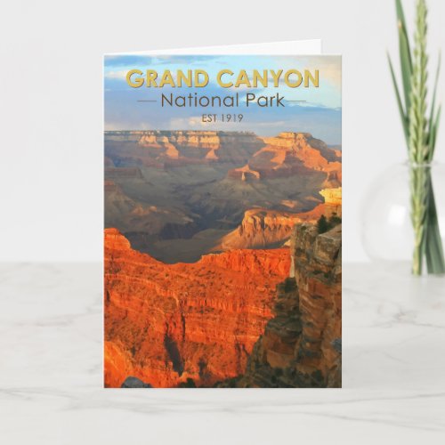  Grand Canyon National Park Arizona Card