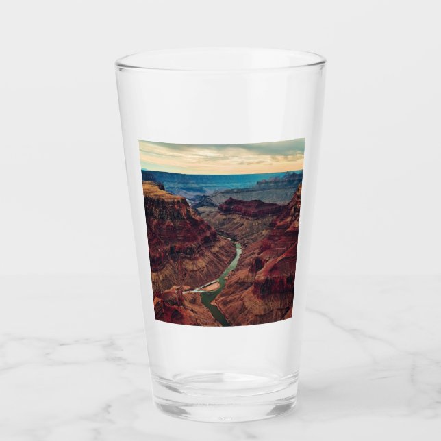 Grand Canyon National Park Arizona, Colorado River Glass (Front)