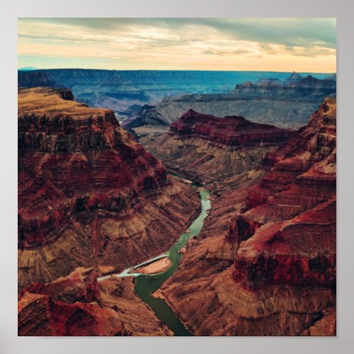 Grand Canyon National Park Arizona Colorado River Poster