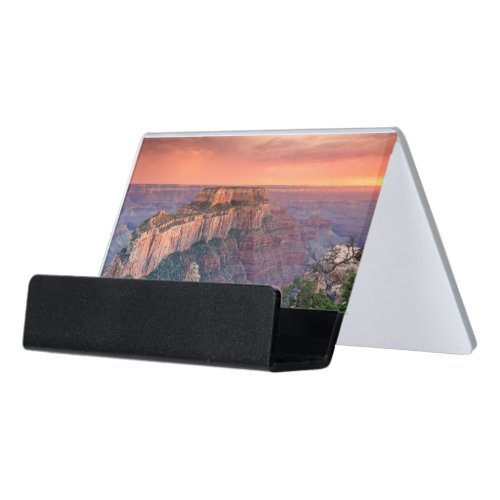 Grand Canyon National Park Arizona Desk Business Card Holder