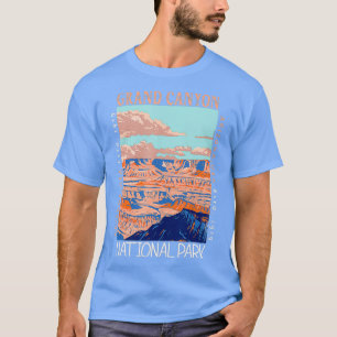 Grand Canyon National Park Arizona Distressed Vint T-Shirt