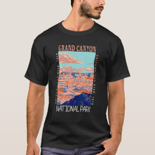 Grand Canyon National Park Arizona Distressed Vint T-Shirt