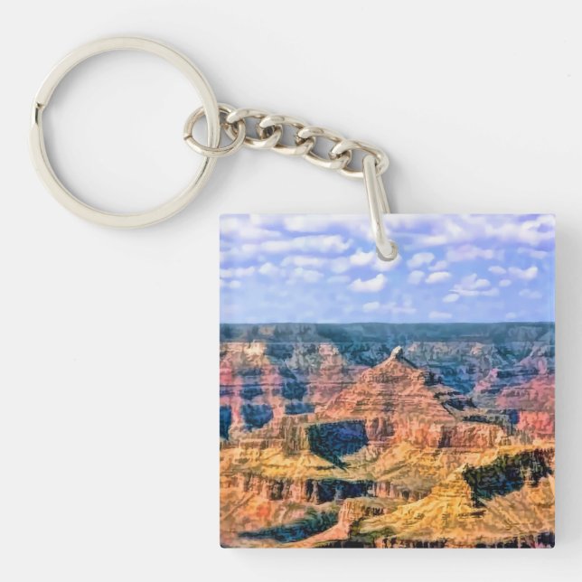 Grand Canyon National Park Arizona Keychain (Front)
