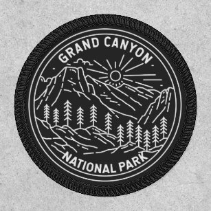 Grand Canyon National Park Arizona Monoline  Patch