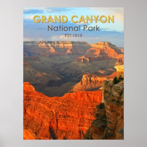 Grand Canyon National Park Arizona Poster