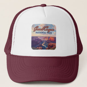 Grand Canyon National Park Arizona Retro Trucker Hat