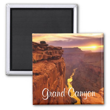 Grand Canyon National Park Arizona Sunset Magnet
