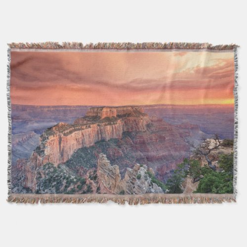 Grand Canyon National Park Arizona Throw Blanket