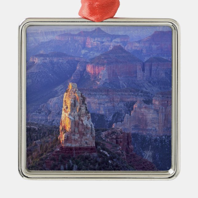 Grand Canyon National Park, Arizona, USA. View Metal Ornament (Front)