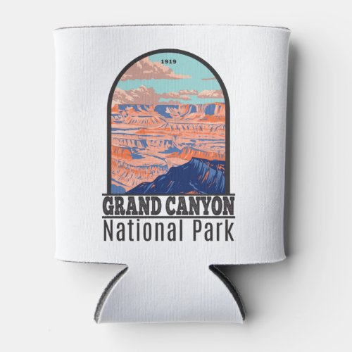 Grand Canyon National Park Arizona Vintage Can Cooler