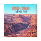 Grand Canyon National Park Arizona Vintage Magnet Grand Canyon National Park Arizona Vintage Magnet