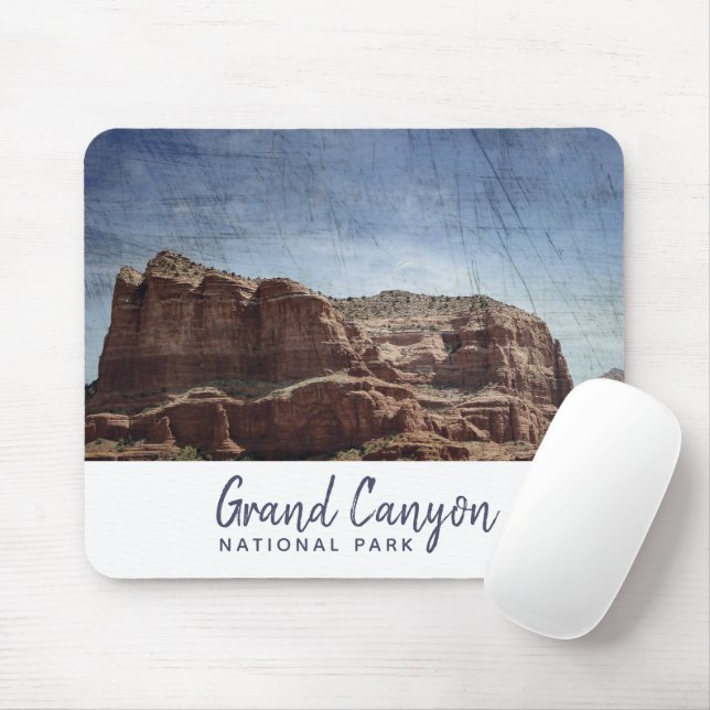 Grand Canyon National Park Arizona Vintage Mouse Pad (With Mouse)