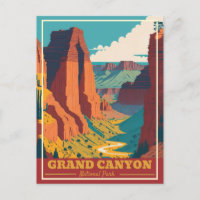 Grand Canyon National Park Arizona Vintage