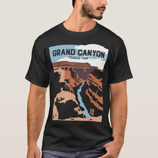 Grand Canyon National Park  Arizona Vintage T-Shirt (Front)