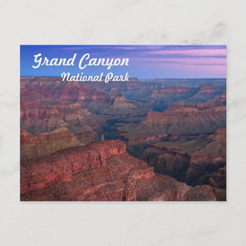 Grand Canyon National Park at Sunrise Postcard