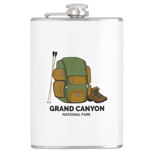 Grand Canyon National Park Backpack Flask