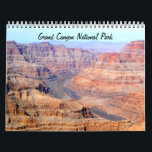 Grand Canyon National Park Calendar<br><div class="desc">This Grand Canyon National Park calendar is filled with canyon pictures from multiple rims,  perfect for anyone who loves the Grand Canyon.</div>