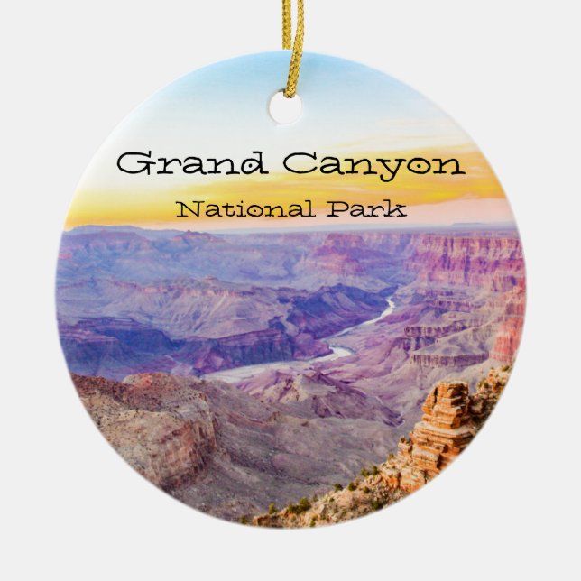 Grand Canyon National Park Ceramic Ornament (Front)