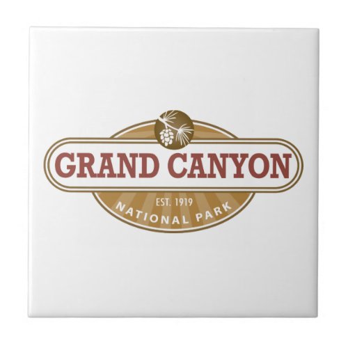 Grand Canyon National Park Ceramic Tile