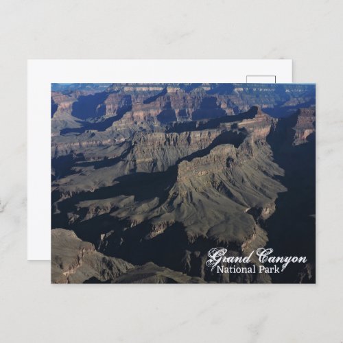Grand Canyon National Park Cliffs Landscape Photo Postcard