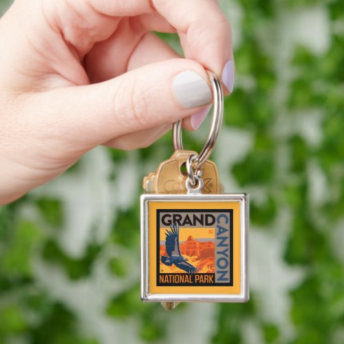 Grand Canyon National Park  Condors Keychain