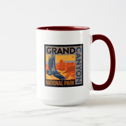 Grand Canyon National Park  Condors Mug