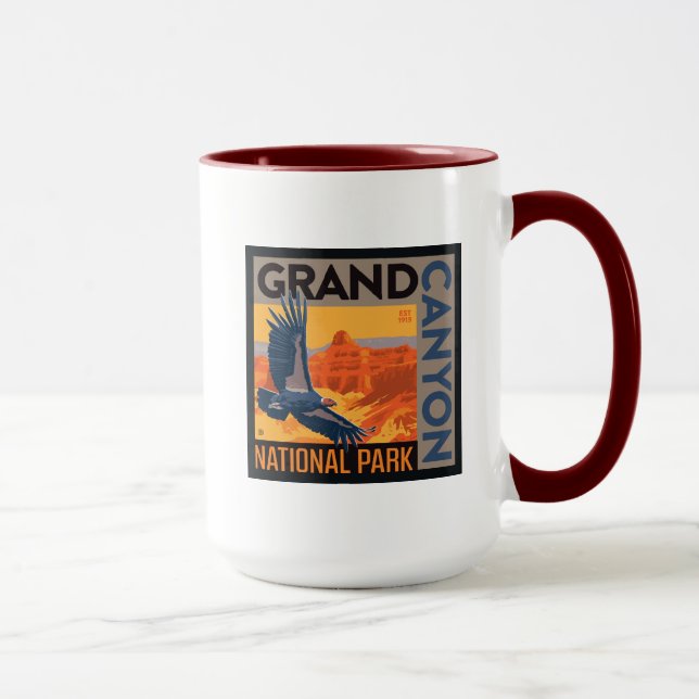 Grand Canyon National Park | Condors Mug (Right)