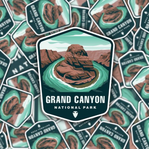 Grand Canyon National Park  Die_Cut Sticker