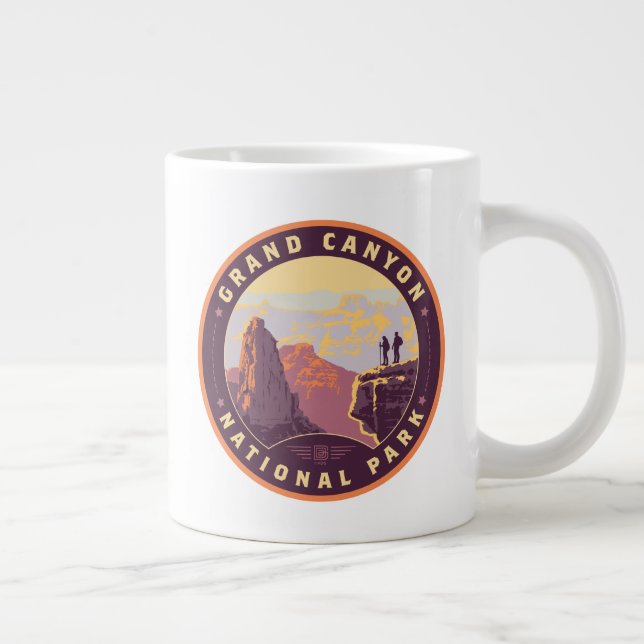 Grand Canyon National Park Giant Coffee Mug (Right)