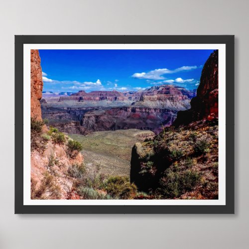 Grand Canyon National Park Hiking Trail Framed Art