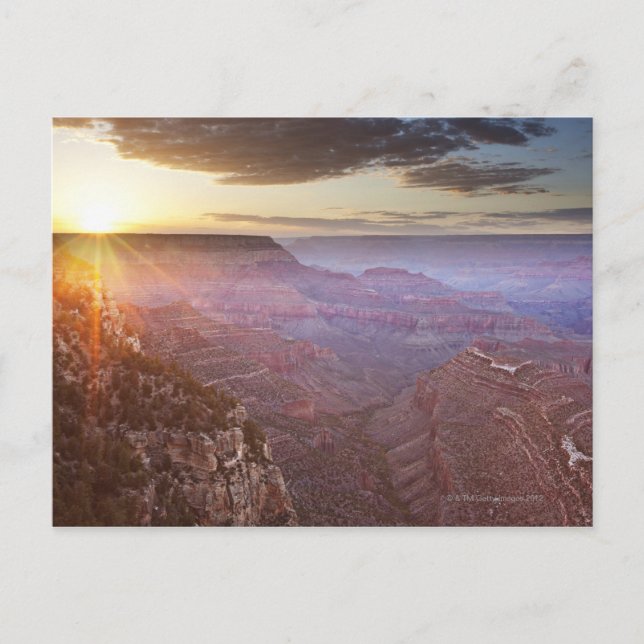 Grand Canyon National Park in Arizona Postcard (Front)