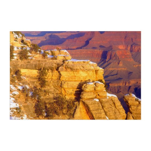 Grand Canyon National Park in Winter Acrylic Print