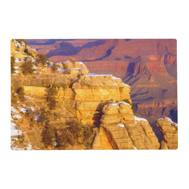 Grand Canyon National Park in Winter Placemat (Front)