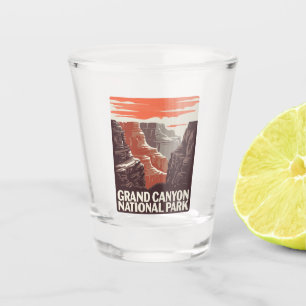 Grand Canyon National Park Landscape  Shot Glass