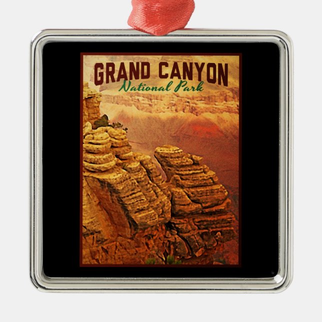 Grand Canyon National Park Metal Ornament (Front)