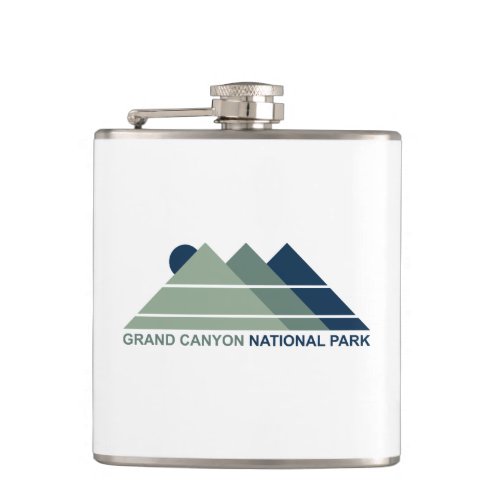 Grand Canyon National Park Mountain Sun Flask