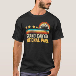 Grand Canyon National Park Mountain Trees Camping T-Shirt