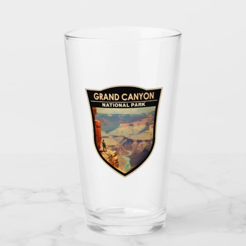 Grand Canyon National Park Oil Painting Art Travel Glass