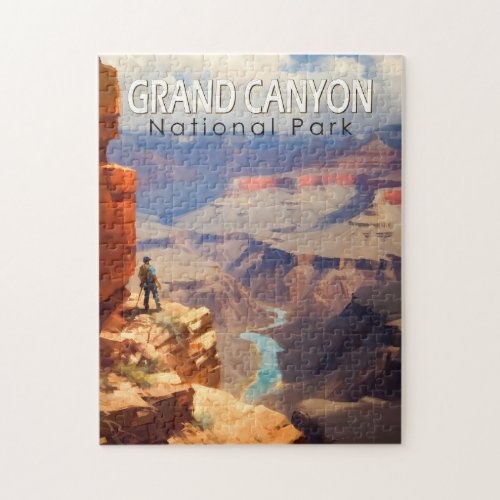 Grand Canyon National Park Oil Painting Art Travel Jigsaw Puzzle