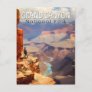 Grand Canyon National Park Oil Painting Art Travel Postcard