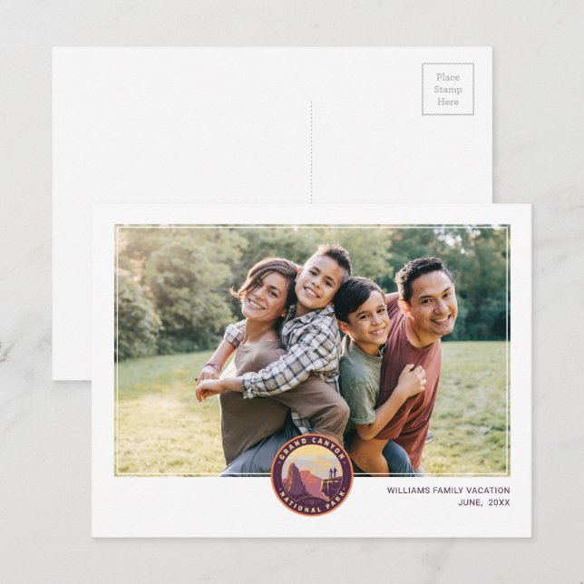 Grand Canyon National Park Postcard (Front/Back)