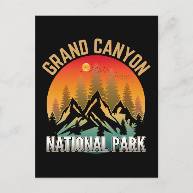 Grand Canyon National Park Postcard (Front)