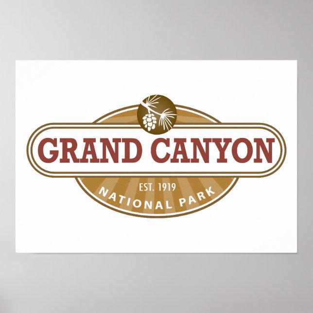 Grand Canyon National Park Poster (Front)
