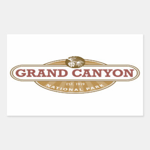 Grand Canyon National Park Rectangular Sticker