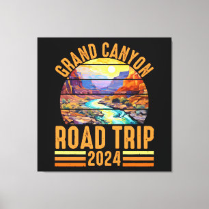 Grand Canyon National Park Road Trip 2024 Canvas Print