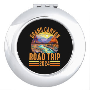 Grand Canyon National Park Road Trip 2024 Compact Mirror