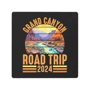 Grand Canyon National Park Road Trip 2024 Metal Print