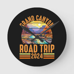 Grand Canyon National Park Road Trip 2024 Round Clock