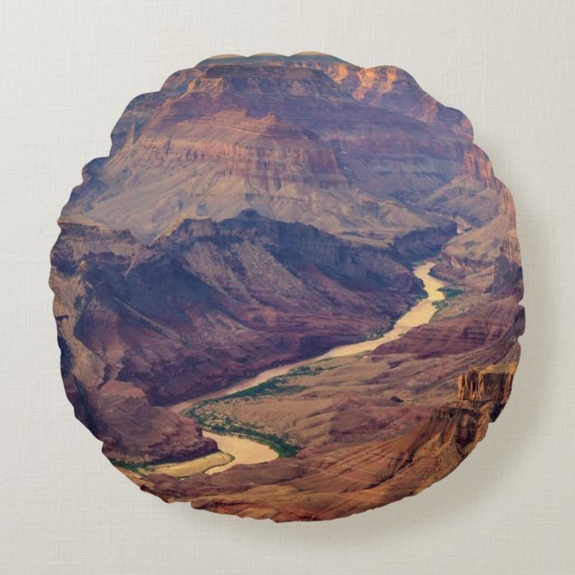 Grand Canyon National Park Round Pillow (Front)