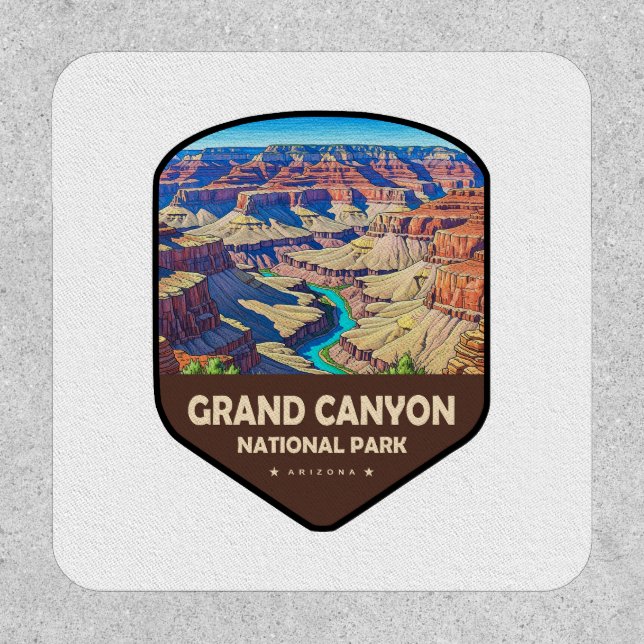 Grand Canyon National Park Shield Patch (Front)